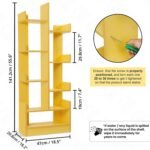 BEVERLY T8 Bookshelf (Yellow) 001
