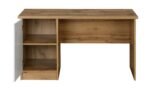 ESPOSSITO 140CM Home Office Desk (Oak + White) 001