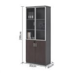 OBAMA 2-Door Wooden Cabinet 001