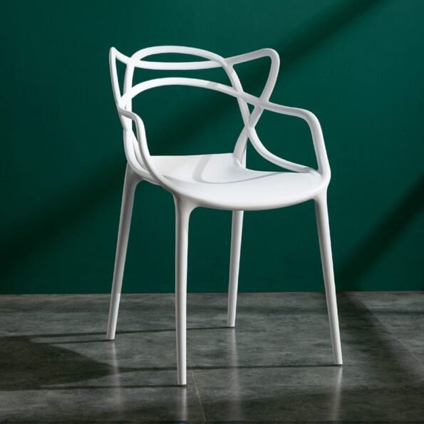 ONTARIO Stackable Chair (White)