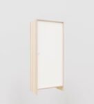 ROZZARIO Bookscase (Beech + White) 001