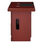 RYL120CM RESOLUTE Office Desk (Red Brown) 001