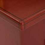 RYL120CM RESOLUTE Office Desk (Red Brown) 001