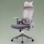 TYRONE YR191 Ergonomic Office Chair (Gray) 001