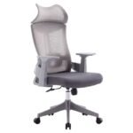 TYRONE YR191 Ergonomic Office Chair (Gray) 001