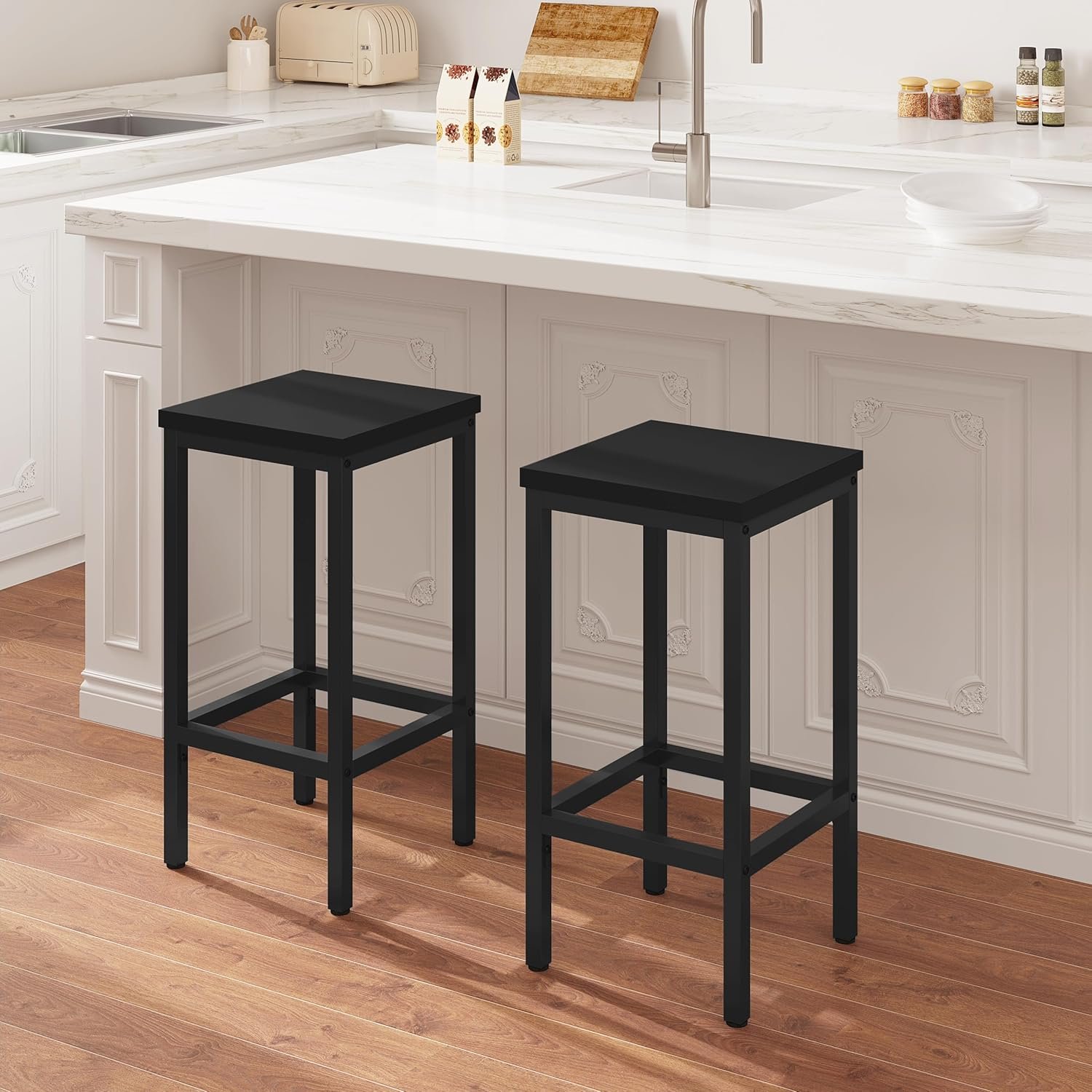 Tamia Industrial Barstools (Black) 001 Tamia Industrial Barstools (Black)