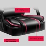 ZUMA High-Back Chair with Footrest (Black) 010