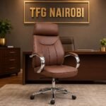 A106 Brown High Back Executive Office Chair in Gigiri Nairobi