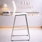 HFW-4000 White Bar Chair – Parklands Modern Kitchen Collection