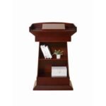 H55 Podium Stand (Mahogany) 001