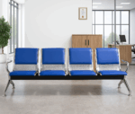 MXL 4-Seaters Linked Chair (Blue)