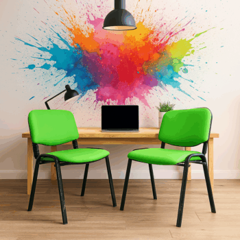 TOSKA 3232 Chairs (Green)