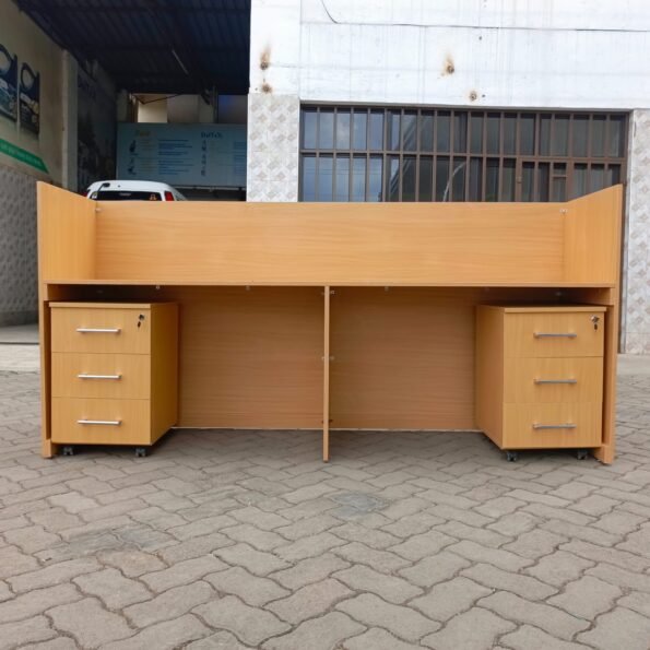 TSE D35 Reception Desk (Beech)