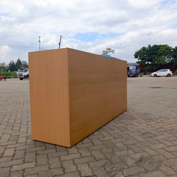 TSE D35 Reception Desk (Beech)