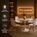 EOVC1278-1 Modern Eames Dining Table and Chairs Set – TFG Nairobi