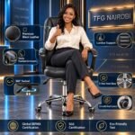 Executive Leather Office Chair Kenya – All Black