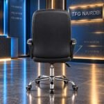 Executive Leather Office Chair Kenya – All Black
