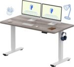 FlexiSpot EN1GW 1.4M Grey Wood Grain Series – Loresho Ridge Edition