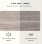 FlexiSpot EN1GW 1.4M Grey Wood Grain Series – Loresho Ridge Edition