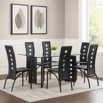 DTC1401-1 Dining Table and Chairs