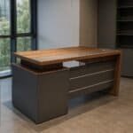 ABRUZZI 2356 executive office desk Kenya modern design - TFG Nairobi