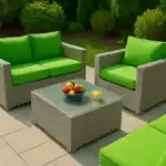 RG5088 Outdoor Dining Set – 5-Seater Rattan Patio Dining Set by TFG Nairobi