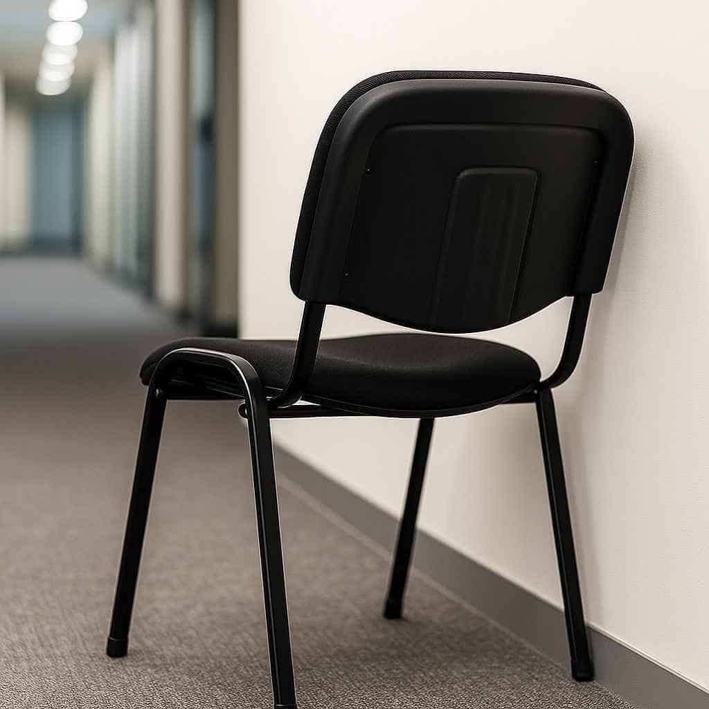 V601 Tosca Chair Back View - Ergonomic Office Guest Chair by TFG Nairobi Back view of V601 Tosca ergonomic office chair Nairobi - TFG Kenya