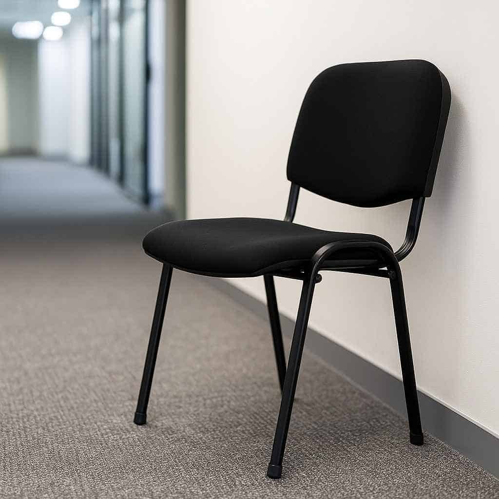 V601 Tosca Chair - Office Visitor Chair by TFG Nairobi V601 Tosca chair office visitor chair black fabric Kenya - TFG Nairobi
