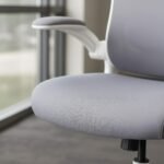 OFC800 High-Back Office Chair Front View | Ergonomic Design with Lumbar Support