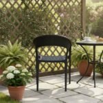 MJ500 Plastic Chair Side View Patio Nairobi