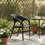MJ500 Plastic Chair Side View Patio Nairobi