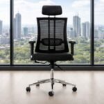 EOFC400 Orthopedic Office Chair – Front View