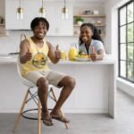 EO194W White Eames Bar Chair – Hurlingham Kitchen