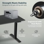 JHT8-ED3 Electric Desk – Upper Hill Executive Series