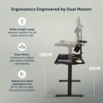 JHT8-ED3 Electric Desk – Upper Hill Executive Series