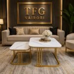 X17 Marble Nesting Tables – Lifestyle Living Room Setup