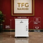 TFG UD500-1 White Under Desk Cabinet – Hurlingham Staging