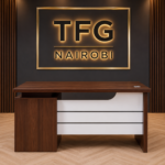 1.4M Executive Office Desk with Storage – TFG Nairobi