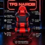 Ergonomic Gaming Chair – Furgle F-041A Lavington Edition