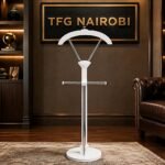 Royal Executive Wooden Suit Valet Stand – Classic Walnut