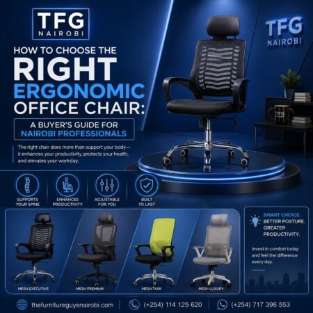 How to Choose the Right Ergonomic Office Chair: A Buyer’s Guide for Nairobi Professionals