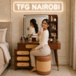 Dressing Table with Mirror Kenya – Laura Brown Karen Nairobi