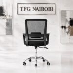 Low-Back Office Chair Black – Kitisuru Nairobi