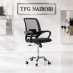 Low-Back Office Chair Black – Kitisuru Nairobi