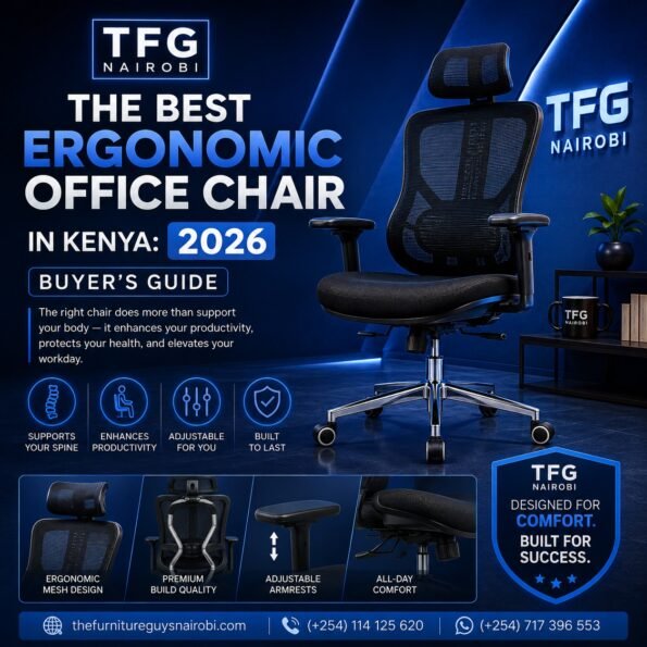 Best ergonomic office chair in Kenya 2026 buyer's guide - TFG Nairobi mesh office chair
