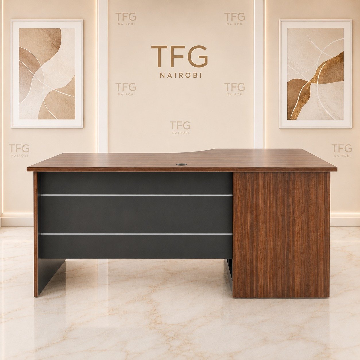 l-shaped-executive-office-desk-imara-daima-mombasa-road-nairobi L-Shaped Executive Office Desk with lockable drawer and cabinet, 140cm x 120cm, in Imara Daima, Nairobi