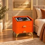 Smart Nightstand with Wireless Charging – Orange LED – Imara Daima Embakasi Nairobi
