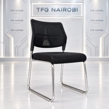 Eiffel Mesh Executive Visitor Chair with Chrome Sled Base available at The Furniture Guys Nairobi in Westlands Kenya
