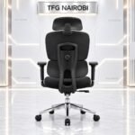 Ergonomic High Back Office Chair Kenya COLE Q55-1 Black – Loresho Nairobi