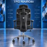 Executive 4D Adjustable Ergonomic Mesh Office Chair Kenya Front View – Karen Nairobi